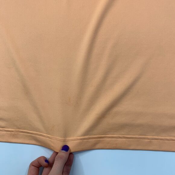 Peter Millar Summer Comfort Polo Shirt Mens M Medium Orange Stretch Sweat Wick - Picture 10 of 13